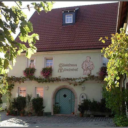 Gaestehaus Moenchshof Sommerhausen Bagian luar foto
