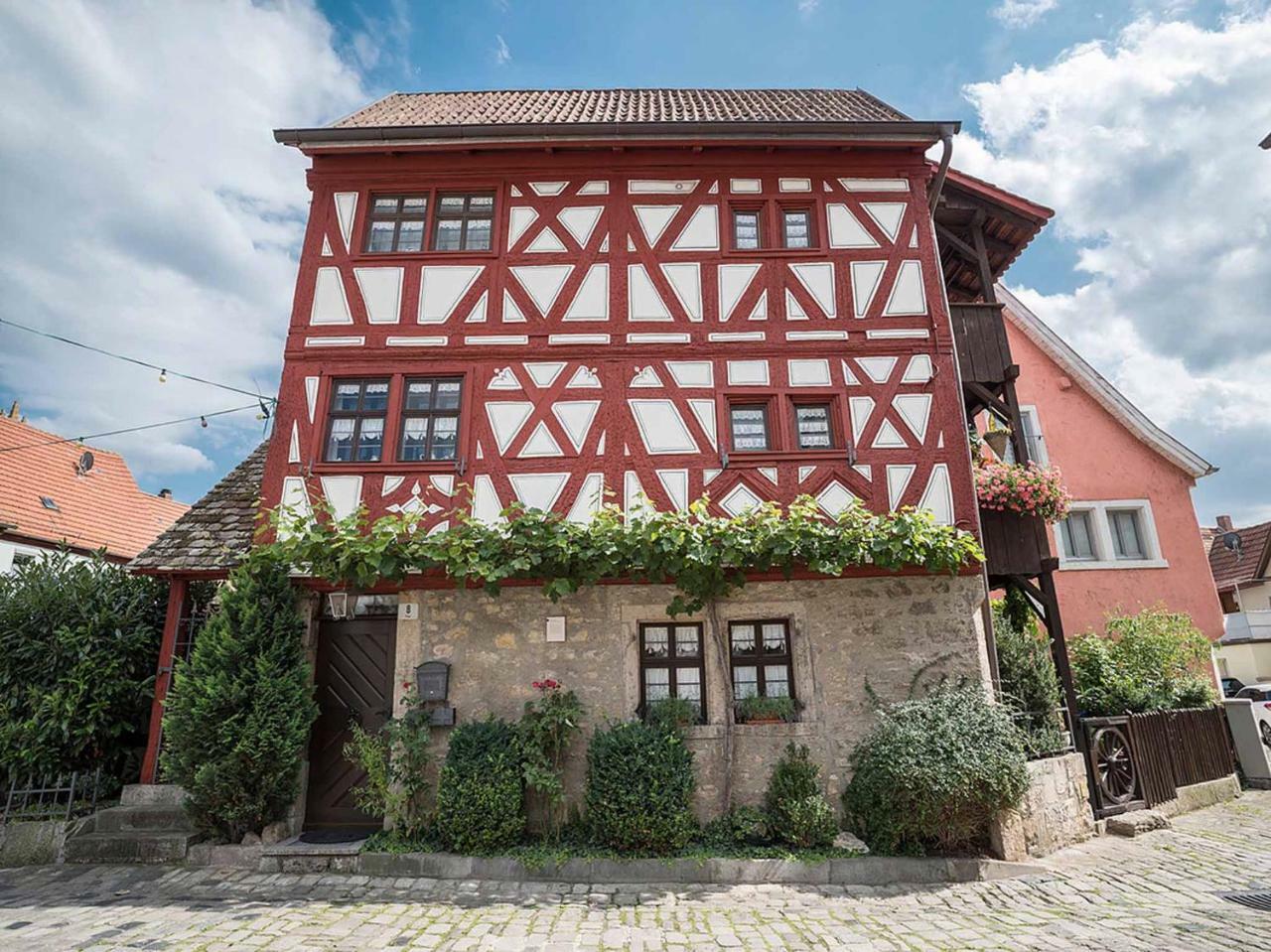 Gaestehaus Moenchshof Sommerhausen Bagian luar foto